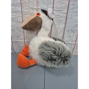 Pelican Boat Captain Plush Stuffed Animal Sea Bird Baby Nursery Beach Decor